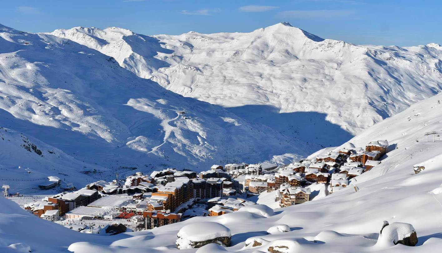 Val Thorens 2300 m altitude